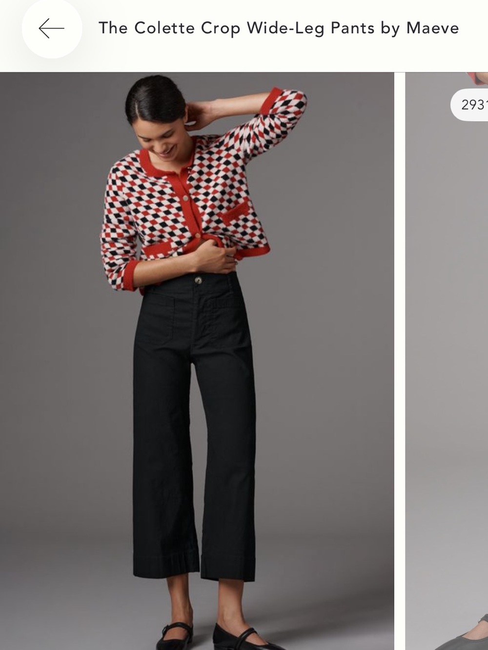 Anthropologie Colette Pant - SZ 25